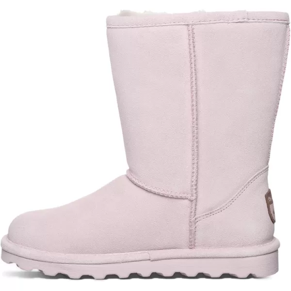imageBEARPAW Womens Elle Short Multiple Colors  Womens Boot Classic Suede  Womens Slip On Boot  Comfortable Winter BootPale Pink