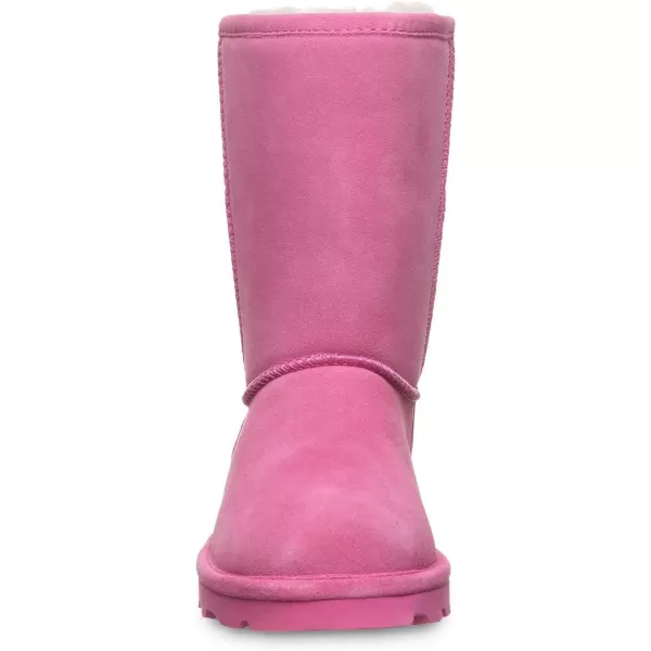 imageBEARPAW Womens Elle Short Multiple Colors  Womens Boot Classic Suede  Womens Slip On Boot  Comfortable Winter BootParty Pink