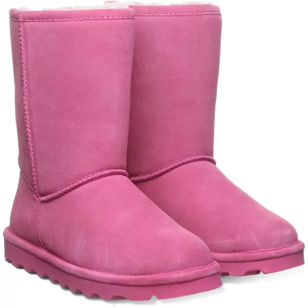 imageBEARPAW Womens Elle Short Multiple Colors  Womens Boot Classic Suede  Womens Slip On Boot  Comfortable Winter BootParty Pink
