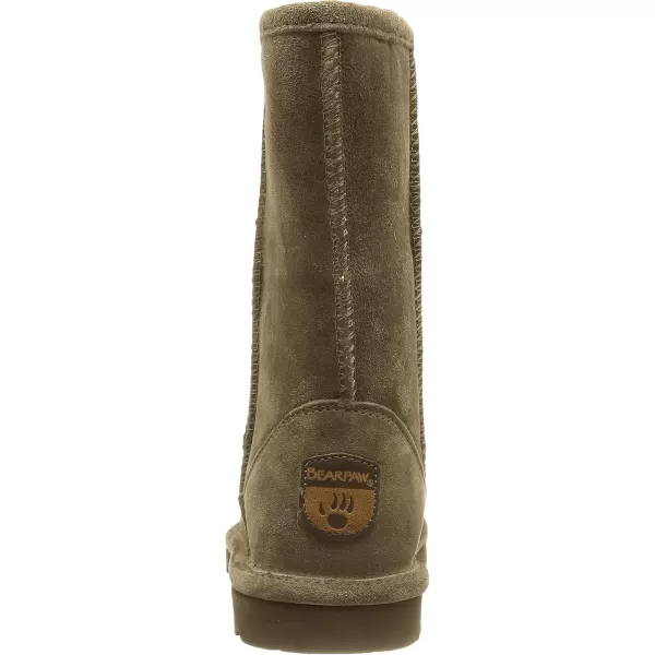 imageBEARPAW Womens Elle Short Multiple Colors  Womens Boot Classic Suede  Womens Slip On Boot  Comfortable Winter BootSeal Brown