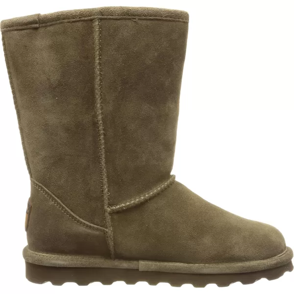 imageBEARPAW Womens Elle Short Multiple Colors  Womens Boot Classic Suede  Womens Slip On Boot  Comfortable Winter BootSeal Brown