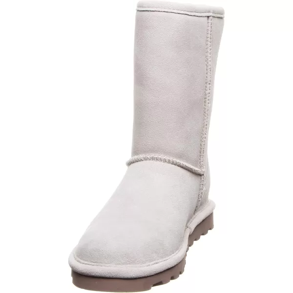 imageBEARPAW Womens Elle Short Multiple Colors  Womens Boot Classic Suede  Womens Slip On Boot  Comfortable Winter BootWinter White