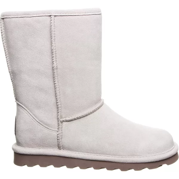 imageBEARPAW Womens Elle Short Multiple Colors  Womens Boot Classic Suede  Womens Slip On Boot  Comfortable Winter BootWinter White
