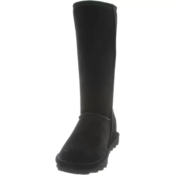 imageBEARPAW Womens Elle Tall Wide Multiple Colors  Womens Boot Classic Suede  Womens Slip On Boot  Comfortable Winter BootBlack Ii