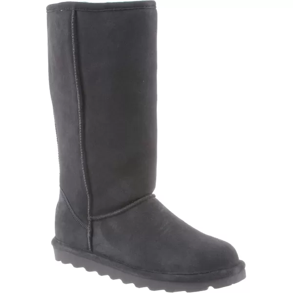 imageBEARPAW Womens Elle Tall Wide Multiple Colors  Womens Boot Classic Suede  Womens Slip On Boot  Comfortable Winter BootCharcoal