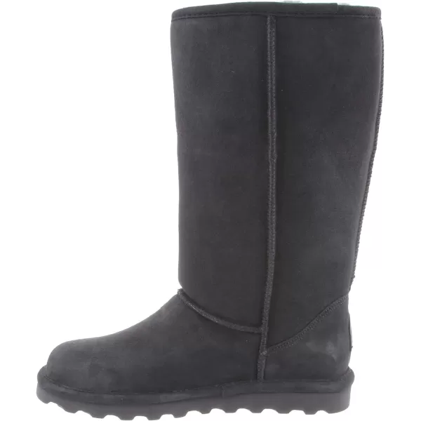 imageBEARPAW Womens Elle Tall Wide Multiple Colors  Womens Boot Classic Suede  Womens Slip On Boot  Comfortable Winter BootCharcoal