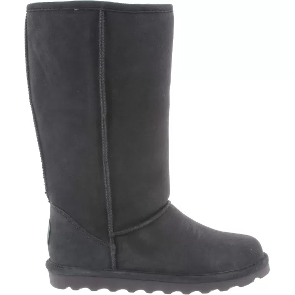 imageBEARPAW Womens Elle Tall Wide Multiple Colors  Womens Boot Classic Suede  Womens Slip On Boot  Comfortable Winter BootCharcoal