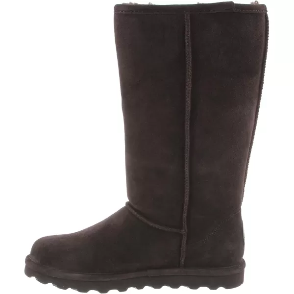 imageBEARPAW Womens Elle Tall Wide Multiple Colors  Womens Boot Classic Suede  Womens Slip On Boot  Comfortable Winter BootChocolate