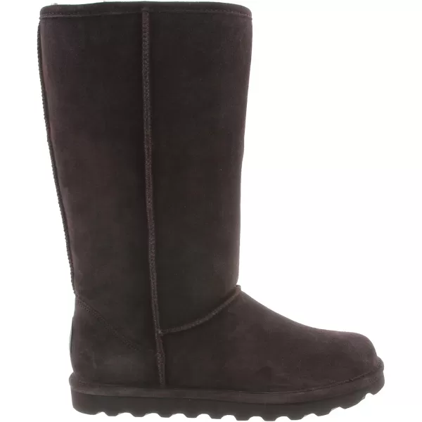 imageBEARPAW Womens Elle Tall Wide Multiple Colors  Womens Boot Classic Suede  Womens Slip On Boot  Comfortable Winter BootChocolate
