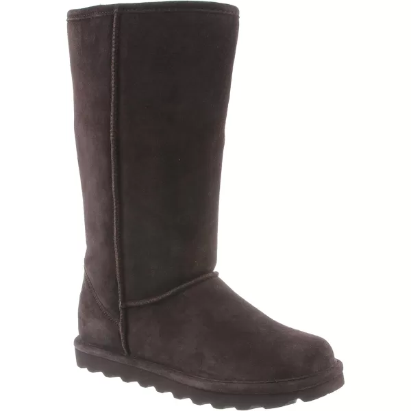 imageBEARPAW Womens Elle Tall Wide Multiple Colors  Womens Boot Classic Suede  Womens Slip On Boot  Comfortable Winter BootChocolate
