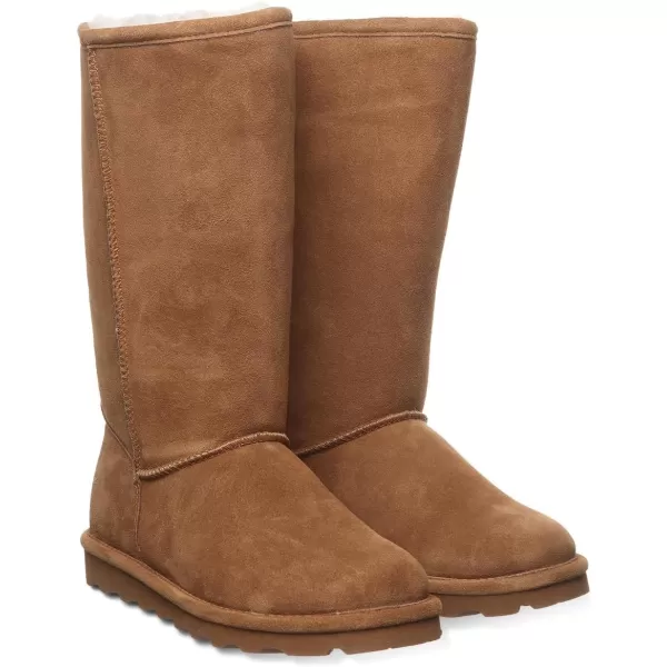 imageBEARPAW Womens Elle Tall Wide Multiple Colors  Womens Boot Classic Suede  Womens Slip On Boot  Comfortable Winter BootHickory