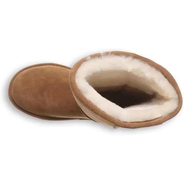 imageBEARPAW Womens Elle Tall Wide Multiple Colors  Womens Boot Classic Suede  Womens Slip On Boot  Comfortable Winter BootHickory