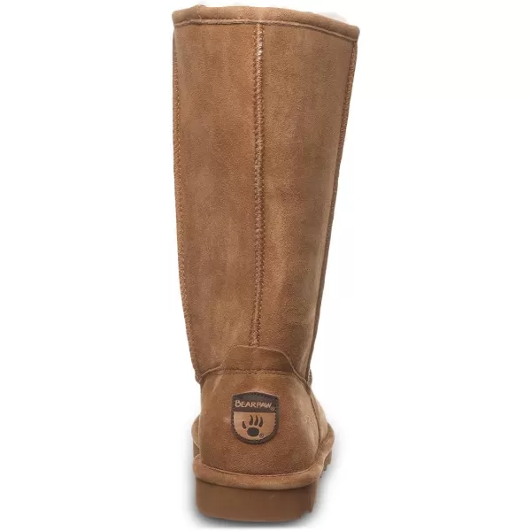 imageBEARPAW Womens Elle Tall Wide Multiple Colors  Womens Boot Classic Suede  Womens Slip On Boot  Comfortable Winter BootHickory