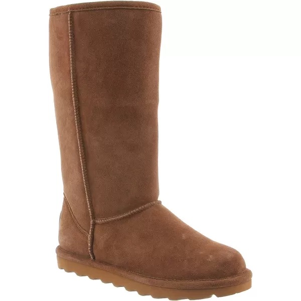 imageBEARPAW Womens Elle Tall Wide Multiple Colors  Womens Boot Classic Suede  Womens Slip On Boot  Comfortable Winter BootHickory Suede