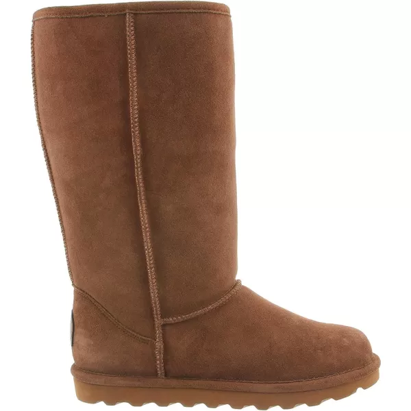 imageBEARPAW Womens Elle Tall Wide Multiple Colors  Womens Boot Classic Suede  Womens Slip On Boot  Comfortable Winter BootHickory Suede