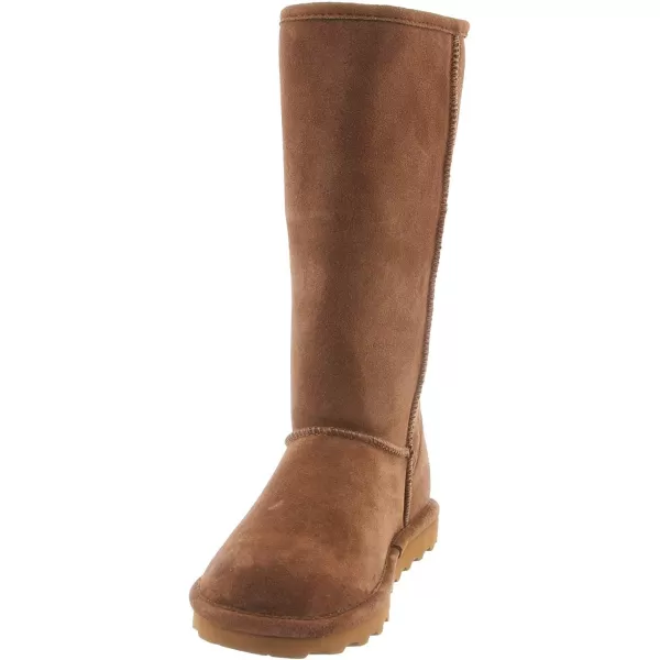 imageBEARPAW Womens Elle Tall Wide Multiple Colors  Womens Boot Classic Suede  Womens Slip On Boot  Comfortable Winter BootHickory Suede
