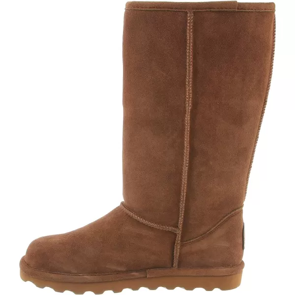imageBEARPAW Womens Elle Tall Wide Multiple Colors  Womens Boot Classic Suede  Womens Slip On Boot  Comfortable Winter BootHickory Suede