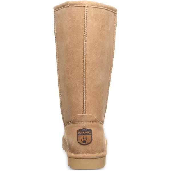 imageBEARPAW Womens Elle Tall Wide Multiple Colors  Womens Boot Classic Suede  Womens Slip On Boot  Comfortable Winter BootIced Coffee