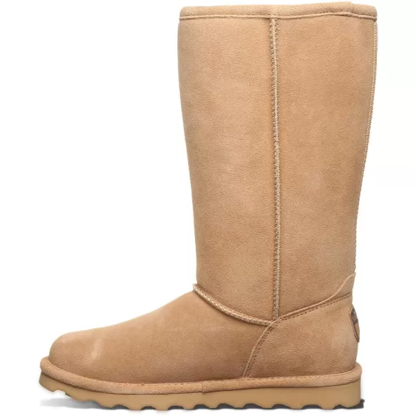 imageBEARPAW Womens Elle Tall Wide Multiple Colors  Womens Boot Classic Suede  Womens Slip On Boot  Comfortable Winter BootIced Coffee