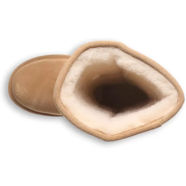 imageBEARPAW Womens Elle Tall Wide Multiple Colors  Womens Boot Classic Suede  Womens Slip On Boot  Comfortable Winter BootIced Coffee