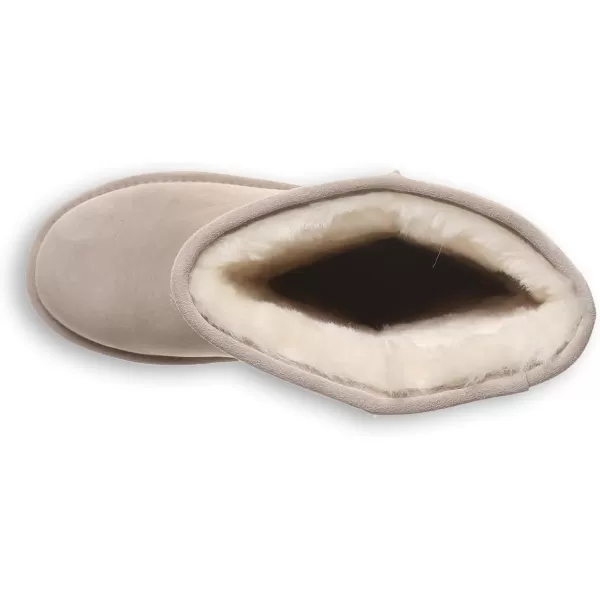 imageBEARPAW Womens Elle Tall Wide Multiple Colors  Womens Boot Classic Suede  Womens Slip On Boot  Comfortable Winter BootMushroom