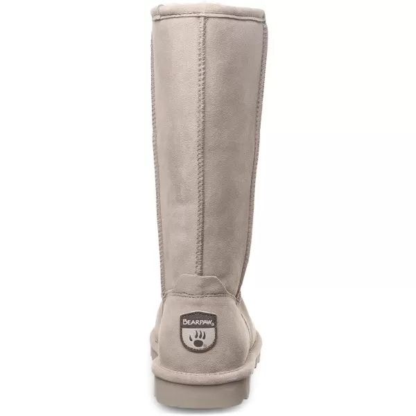 imageBEARPAW Womens Elle Tall Wide Multiple Colors  Womens Boot Classic Suede  Womens Slip On Boot  Comfortable Winter BootMushroom