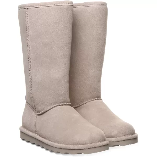 imageBEARPAW Womens Elle Tall Wide Multiple Colors  Womens Boot Classic Suede  Womens Slip On Boot  Comfortable Winter BootMushroom