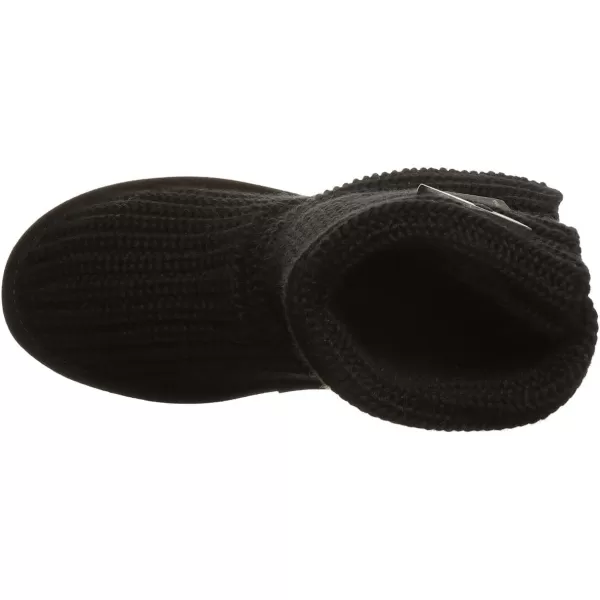 imageBEARPAW Womens Knit Tall Multiple Colors  Womens Fashion Boot  Womens Slip On Boot  Comfortable Winter BootSolid Black