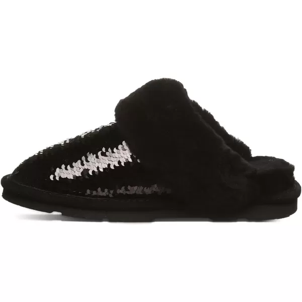 imageBEARPAW Womens Loki Exotic Multiple Colors  Womens Slippers  Womens Shoes  Comfortable ampamp LightWeightBlack Sequin