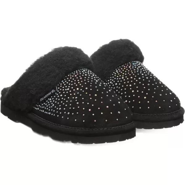 imageBEARPAW Womens Loki Exotic Multiple Colors  Womens Slippers  Womens Shoes  Comfortable ampamp LightWeightBlack Sparkle