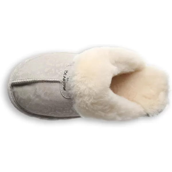 imageBEARPAW Womens Loki Exotic Multiple Colors  Womens Slippers  Womens Shoes  Comfortable ampamp LightWeightWinter White Leopard Glitter