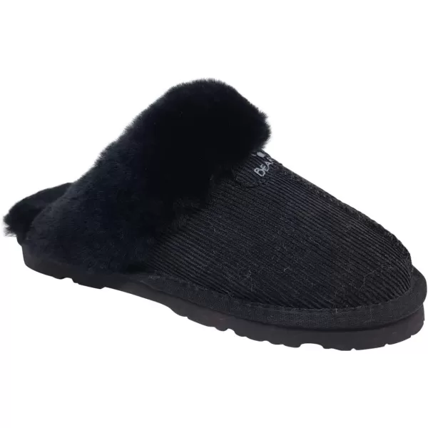 imageBEARPAW Womens Loki Multiple Colors  Womens Slippers  Womens Shoe  Comfortable ampamp LightWeightBlack Corduroy