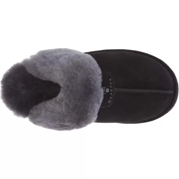imageBEARPAW Womens Loki Multiple Colors  Womens Slippers  Womens Shoe  Comfortable ampamp LightWeightBlackGrey