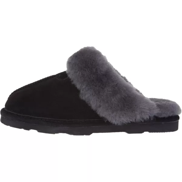 imageBEARPAW Womens Loki Multiple Colors  Womens Slippers  Womens Shoe  Comfortable ampamp LightWeightBlackGrey