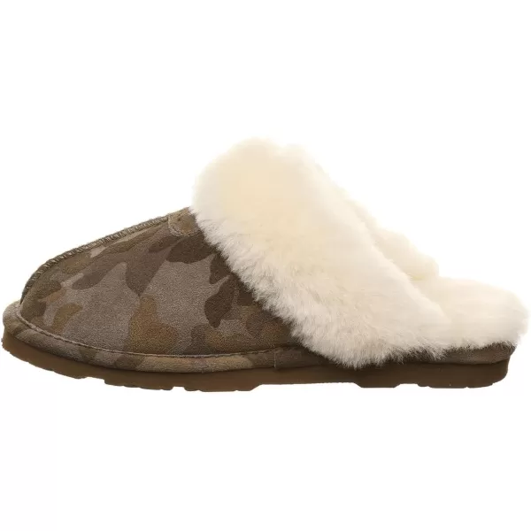 imageBEARPAW Womens Loki Multiple Colors  Womens Slippers  Womens Shoe  Comfortable ampamp LightWeightEarth Camo