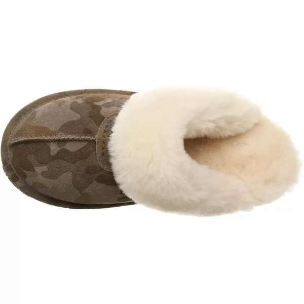 imageBEARPAW Womens Loki Multiple Colors  Womens Slippers  Womens Shoe  Comfortable ampamp LightWeightEarth Camo