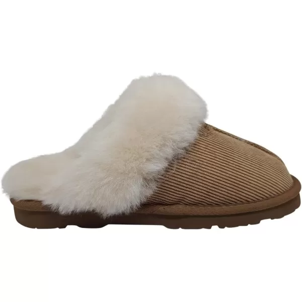 imageBEARPAW Womens Loki Multiple Colors  Womens Slippers  Womens Shoe  Comfortable ampamp LightWeightHickory Corduroy
