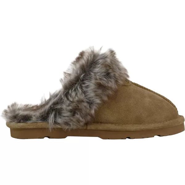 imageBEARPAW Womens Loki Multiple Colors  Womens Slippers  Womens Shoe  Comfortable ampamp LightWeightHickory Faux