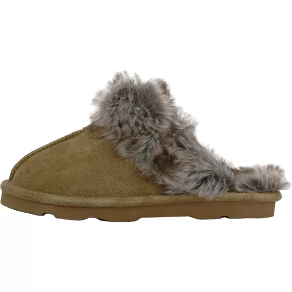 imageBEARPAW Womens Loki Multiple Colors  Womens Slippers  Womens Shoe  Comfortable ampamp LightWeightHickory Faux