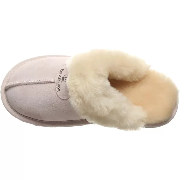 imageBEARPAW Womens Loki Multiple Colors  Womens Slippers  Womens Shoe  Comfortable ampamp LightWeightPale Pink