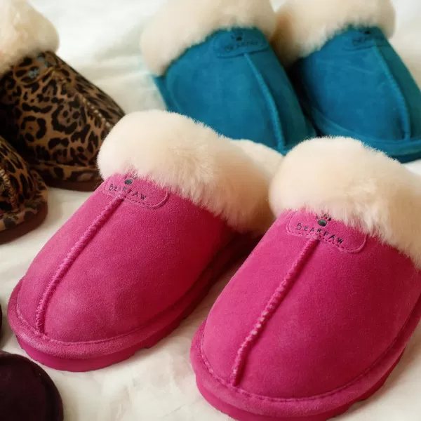 imageBEARPAW Womens Loki Multiple Colors  Womens Slippers  Womens Shoe  Comfortable ampamp LightWeightParty Pink
