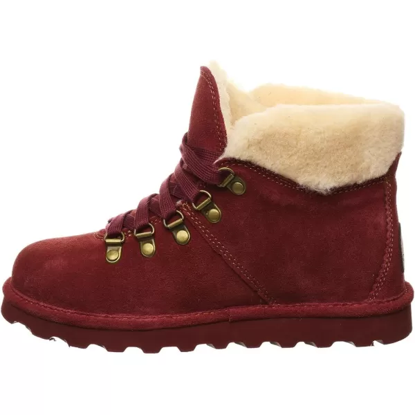 imageBEARPAW Womens Marta Multiple Colors  Womens Ankle Boot  Womens Slip On Boot  Comfortable Winter BootBeet