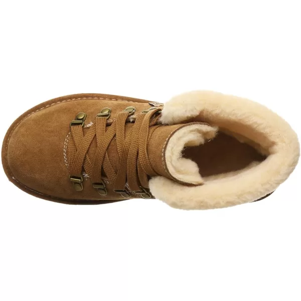 imageBEARPAW Womens Marta Multiple Colors  Womens Ankle Boot  Womens Slip On Boot  Comfortable Winter BootHickory
