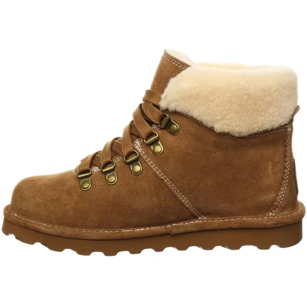imageBEARPAW Womens Marta Multiple Colors  Womens Ankle Boot  Womens Slip On Boot  Comfortable Winter BootHickory