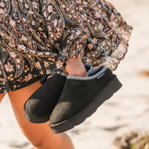 imageBEARPAW Womens Martis Slipper  Womens Slipper  Womens Shoe  Comfortable ampamp Lightweight  Multiple Colors ampamp SizesBlackBlack