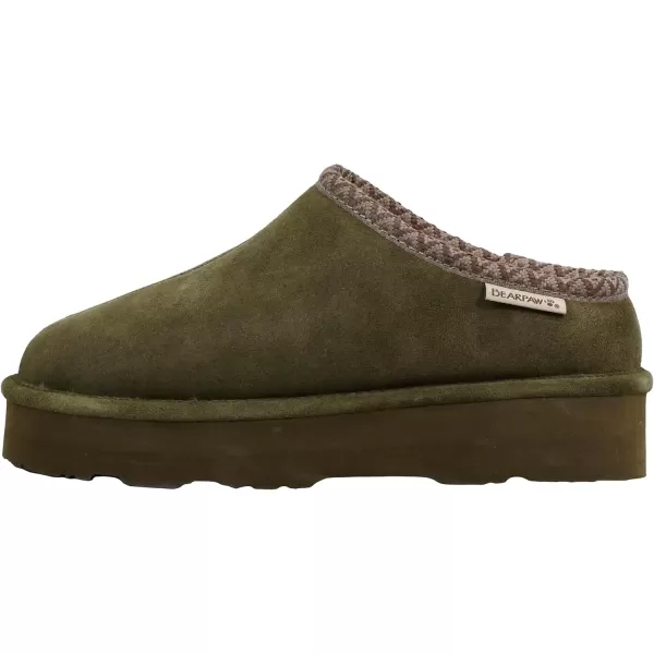 imageBEARPAW Womens Martis Slipper  Womens Slipper  Womens Shoe  Comfortable ampamp Lightweight  Multiple Colors ampamp SizesDark Olive