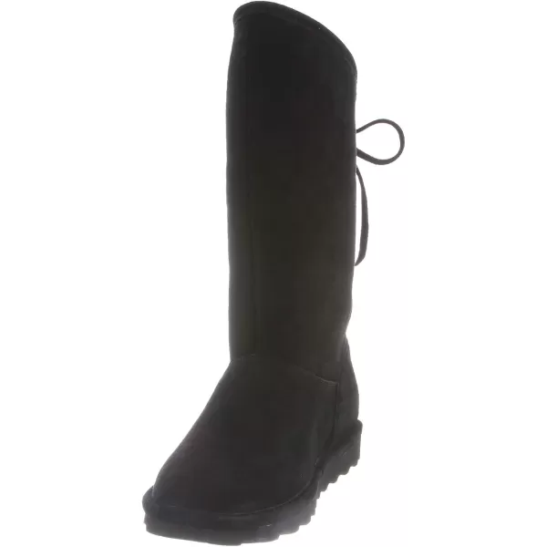imageBEARPAW Womens Phylly Multiple Colors  Womens Boot Classic Suede  Womens Slip On Boot  Comfortable Winter BootBlack Ii