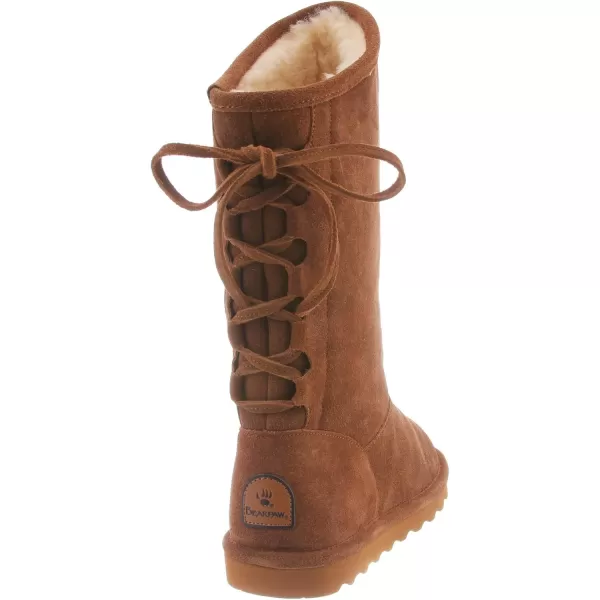 imageBEARPAW Womens Phylly Multiple Colors  Womens Boot Classic Suede  Womens Slip On Boot  Comfortable Winter BootHickory