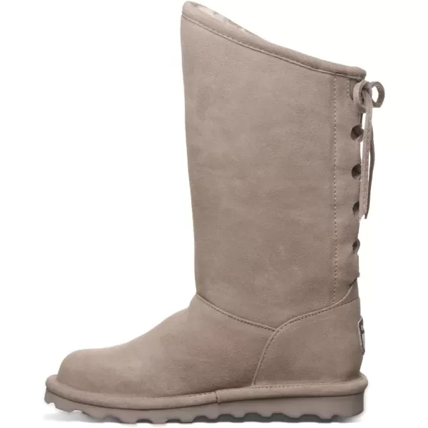 imageBEARPAW Womens Phylly Multiple Colors  Womens Boot Classic Suede  Womens Slip On Boot  Comfortable Winter BootStone