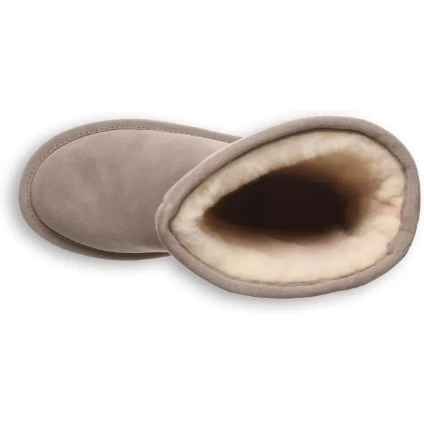 imageBEARPAW Womens Phylly Multiple Colors  Womens Boot Classic Suede  Womens Slip On Boot  Comfortable Winter BootStone